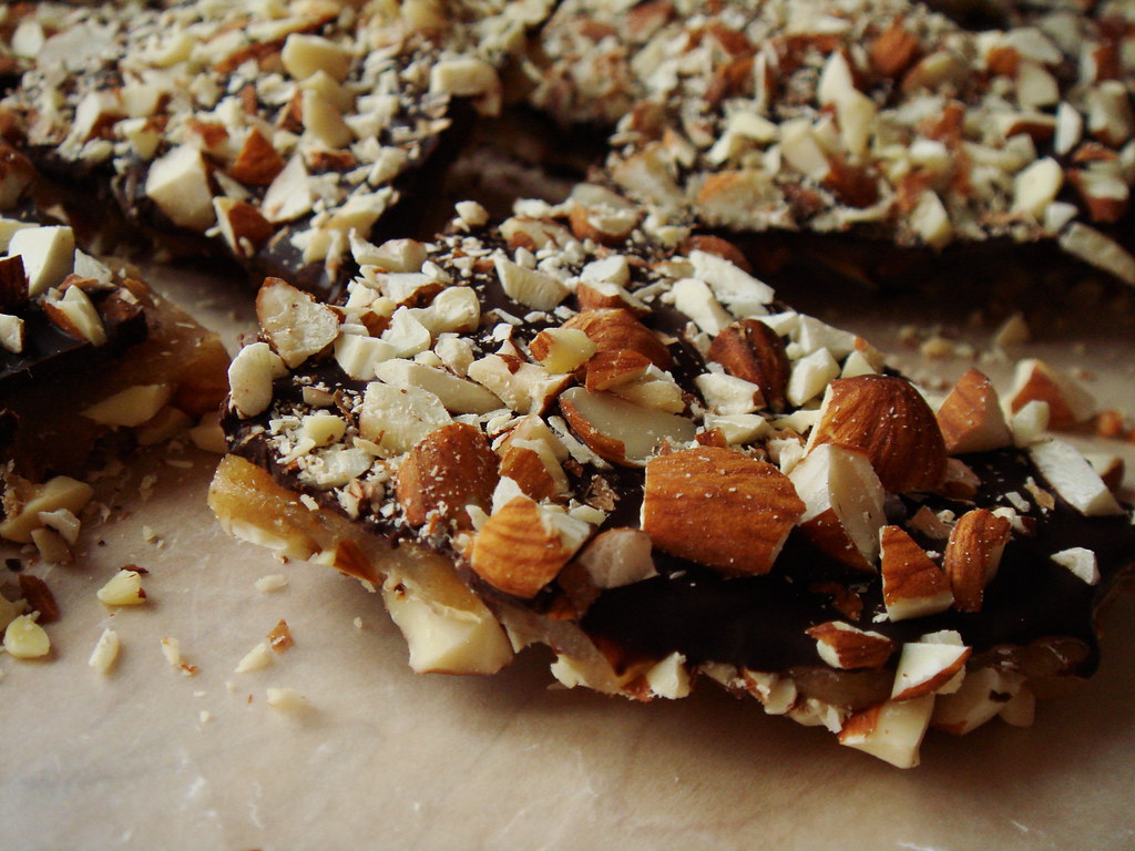 Chocolate Almond Buttercrunch Toffee | This is the recipe th… | Flickr