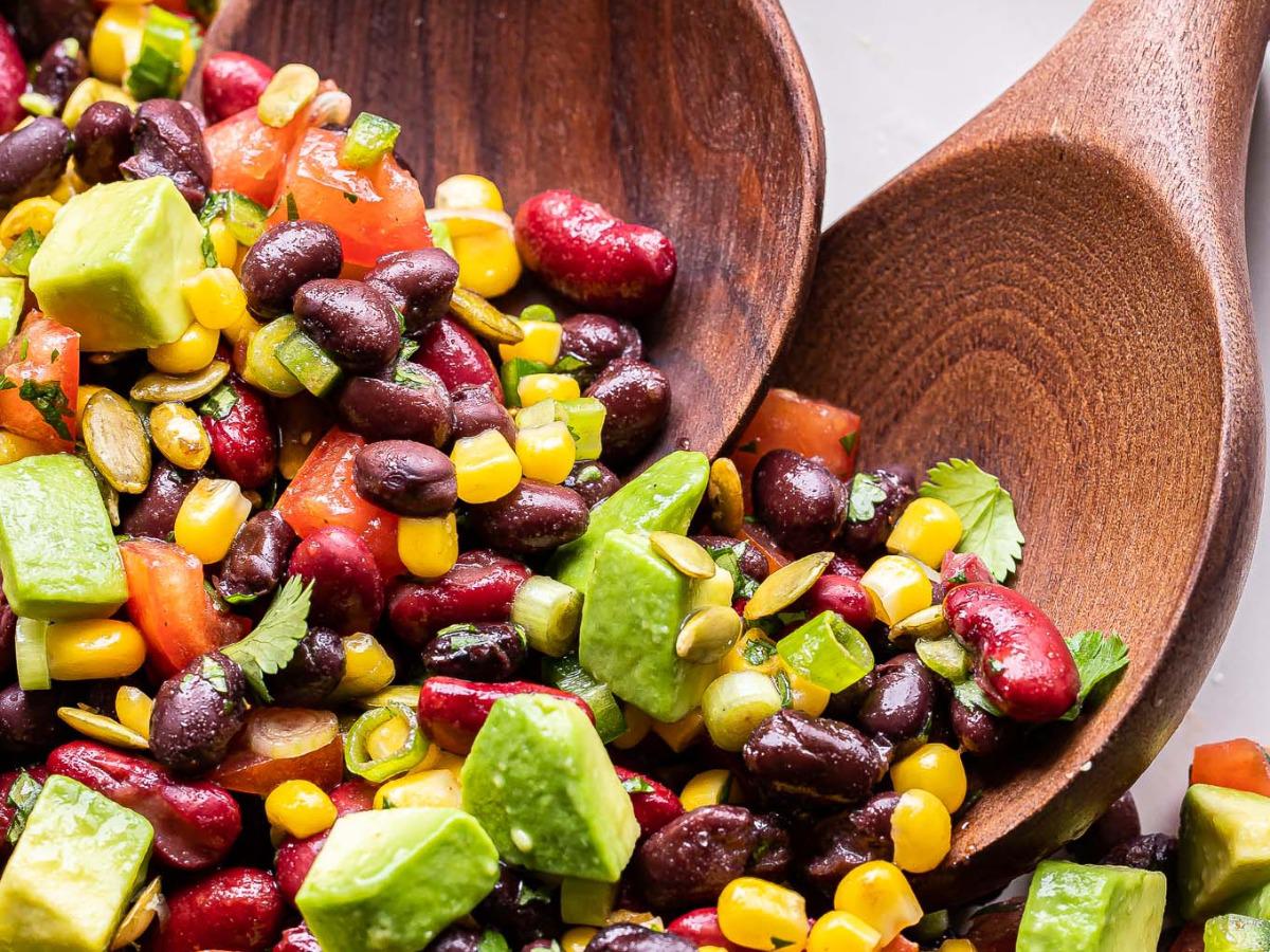 Two Bean Salad Recipe and Nutrition - Eat This Much