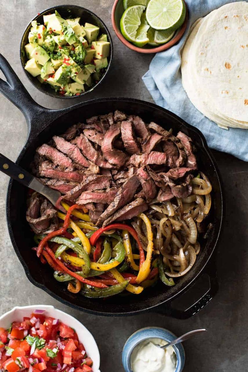 Beef Steak Fajitas | RecipeTin Eats