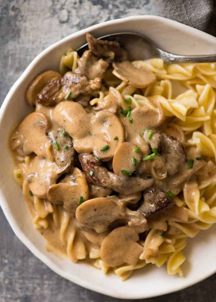 Beef Stroganoff | RecipeTin Eats