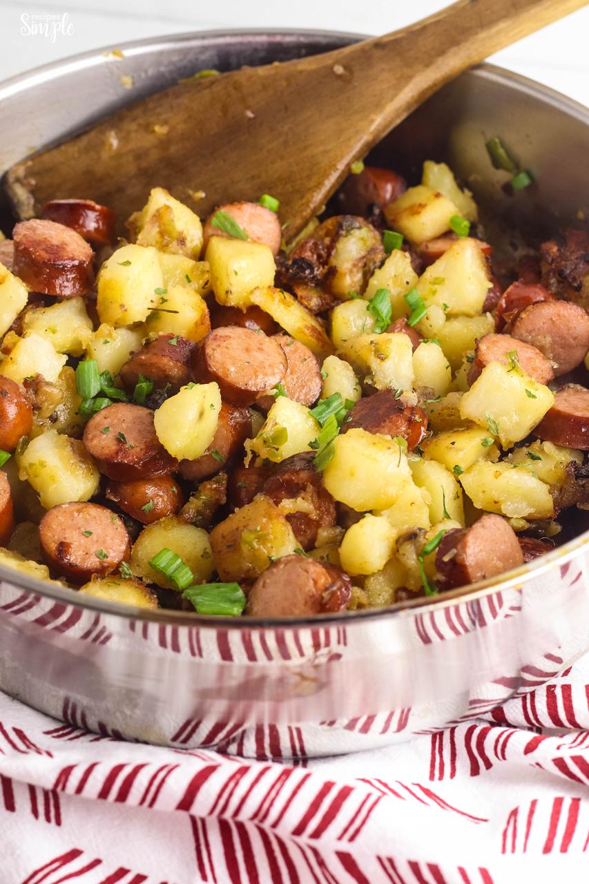 Cajun Sausage and Potatoes - Recipes Simple
