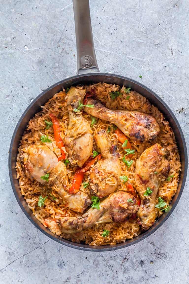 Chicken Jollof Rice African Recipe - Recipes From A Pantry