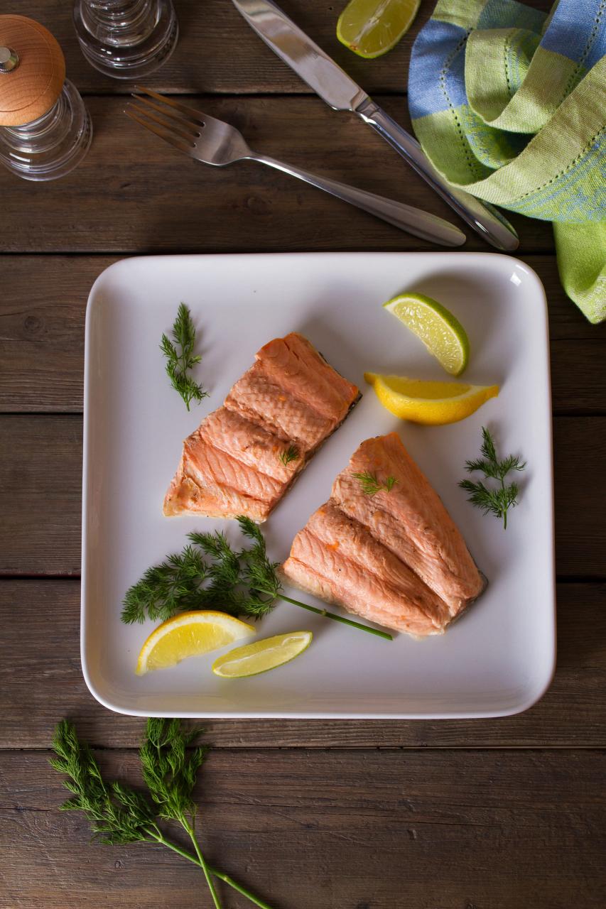 Cold-poached salmon with Dijon mustard sauce - Baltimore Jewish Times
