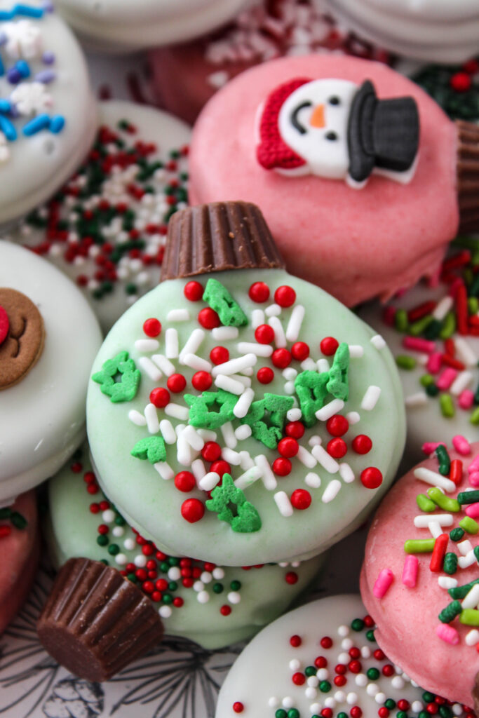 Oreo Ornament Cookies - Baking You Happier