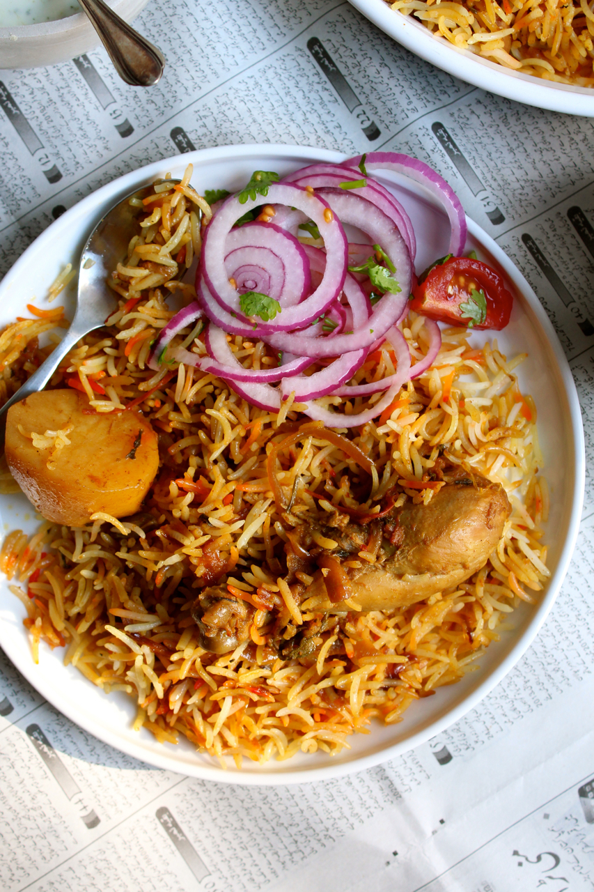 Pakistani Street Style Chicken Biryani / Chatpatti Chicken Biryani