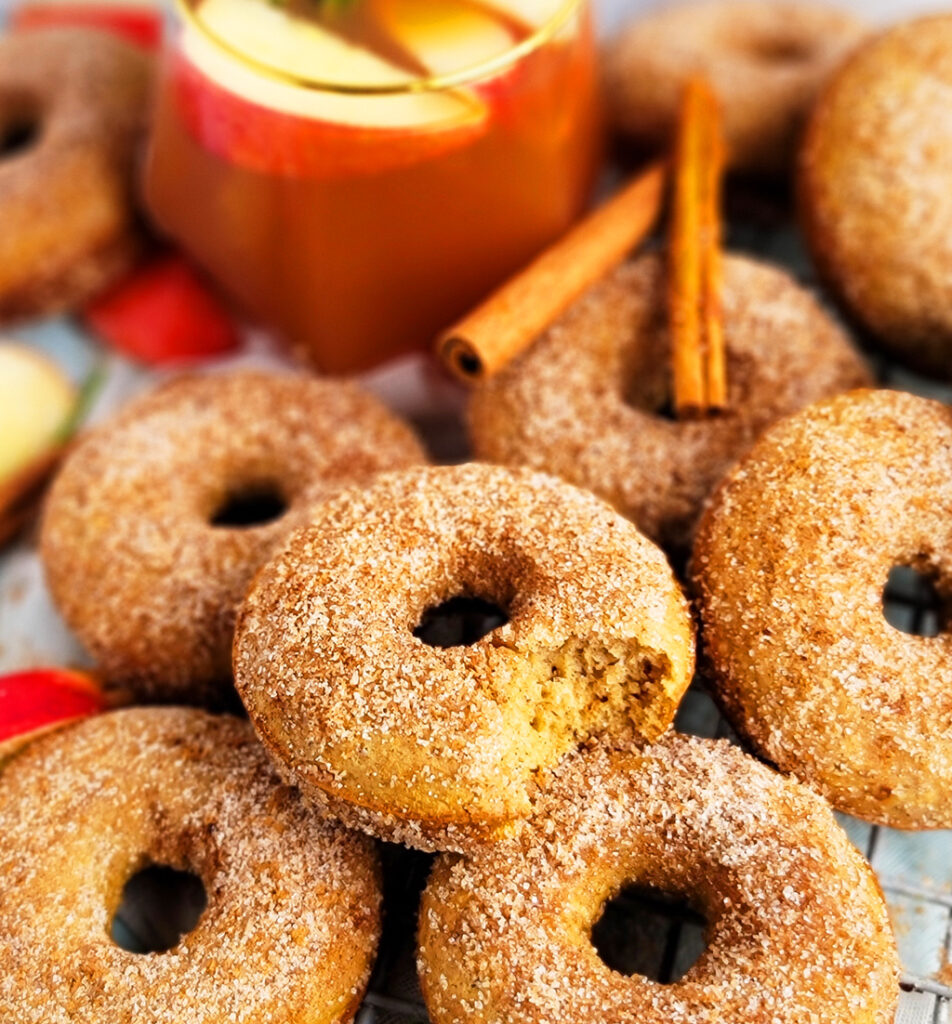 Pumpkin Spice Apple Cider Donuts - Beautiful Eats & Things