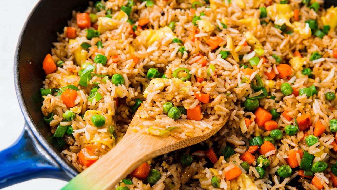 Best Fried Rice Recipe - How To Make Perfect Fried Rice