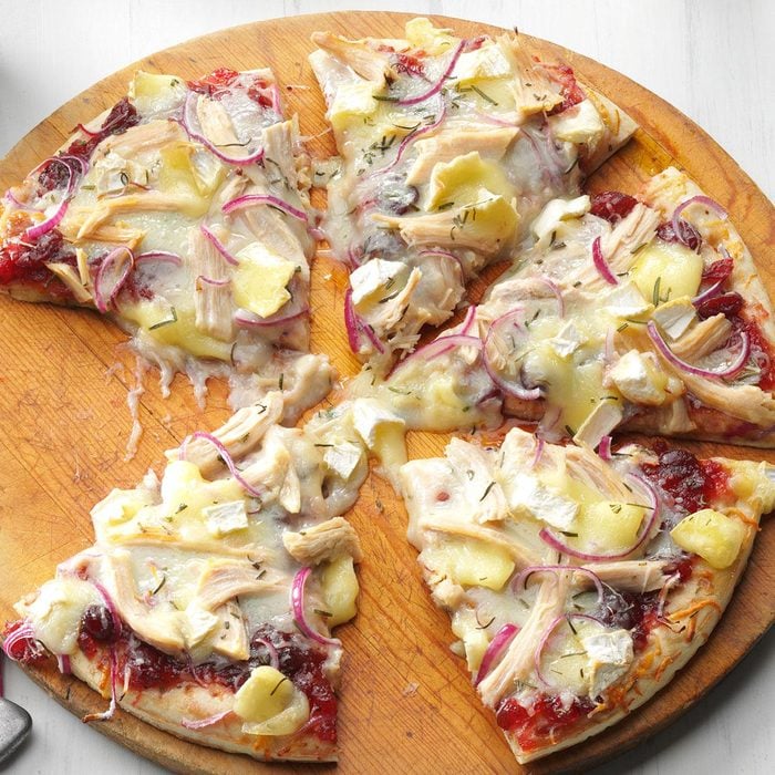 Cranberry, Brie & Turkey Pizza Recipe: How to Make It