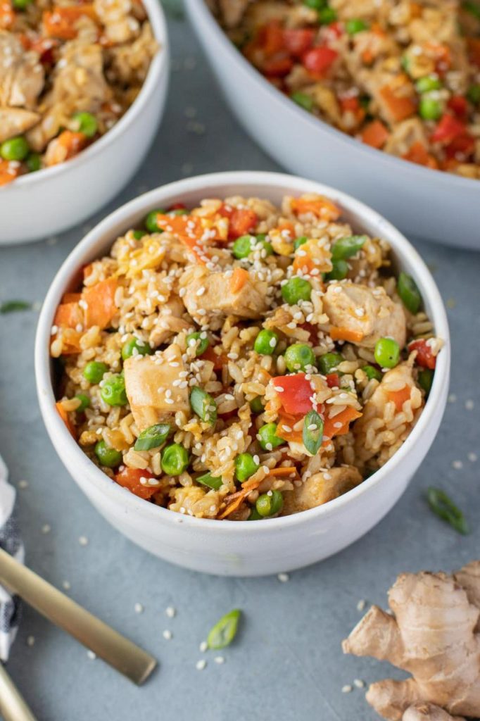 Healthy Fried Rice - The Clean Eating Couple