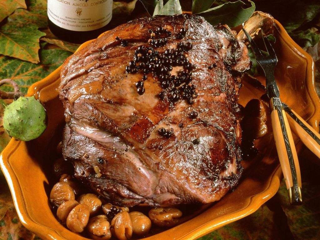 Roast Wild Boar with Chestnuts recipe | Eat Smarter USA