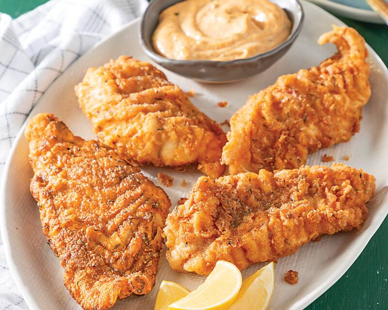 Crispy Fried Red Fish and Spicy Rémoulade - Taste of the South