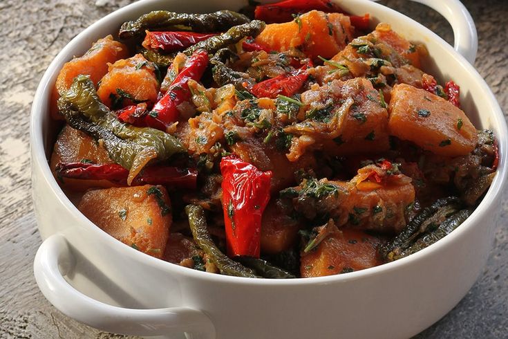 Winter Soufico - Ikarian Pumpkin Stew with Dried Chiles | Recipe | Greek  recipes, Pumpkin stew, Mediterranean recipes