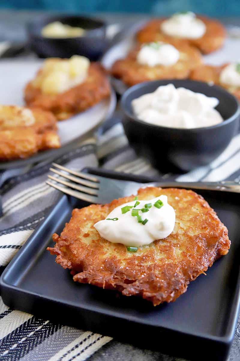 Kartoffelpuffer German Potato Pancakes Recipe | Foodal