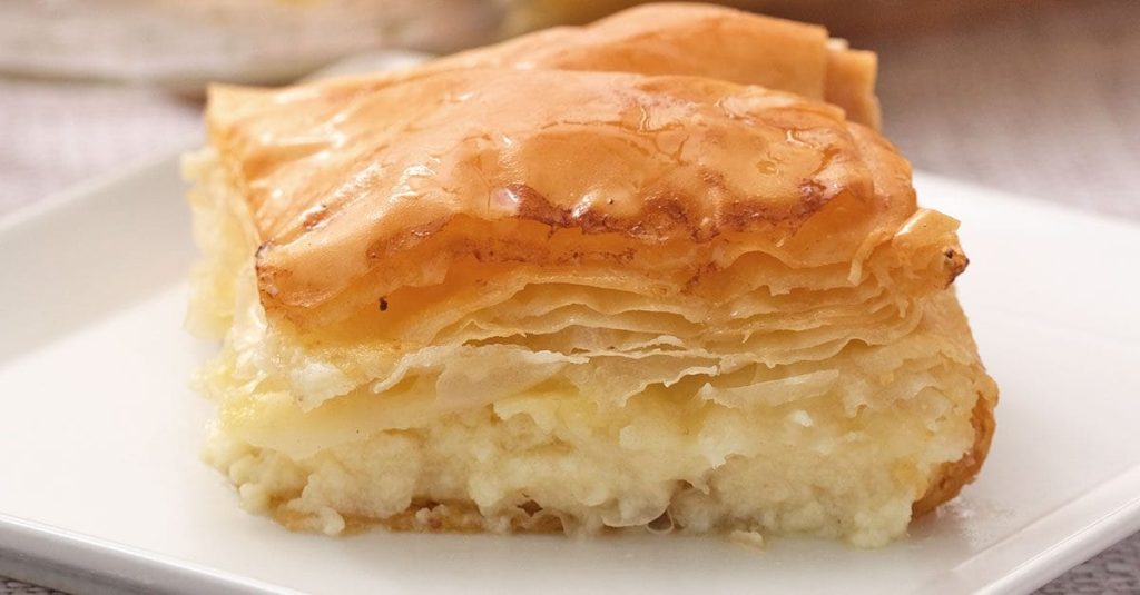 Galaktoboureko (Greek Custard Pie)