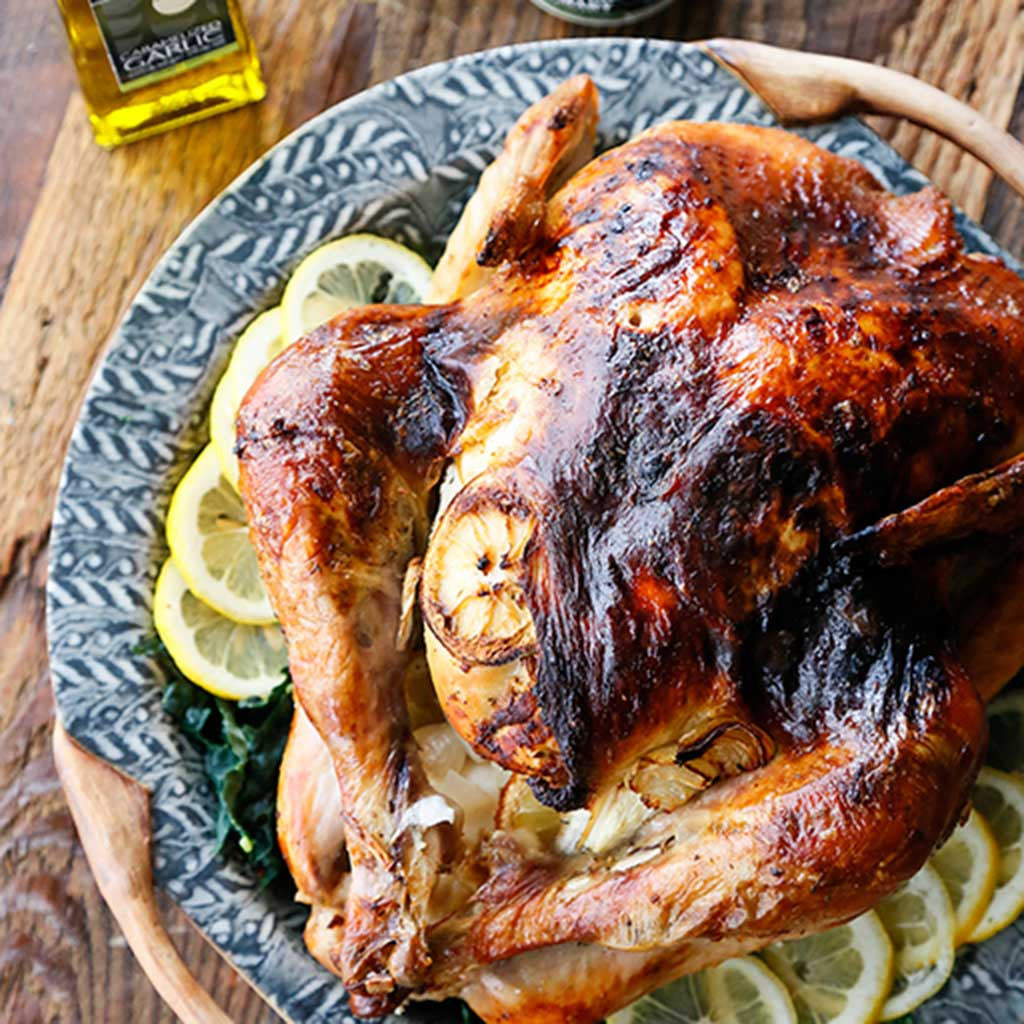 Garlic & Lemon Greek Roasted Turkey | Olivelle The Art of Flavor®