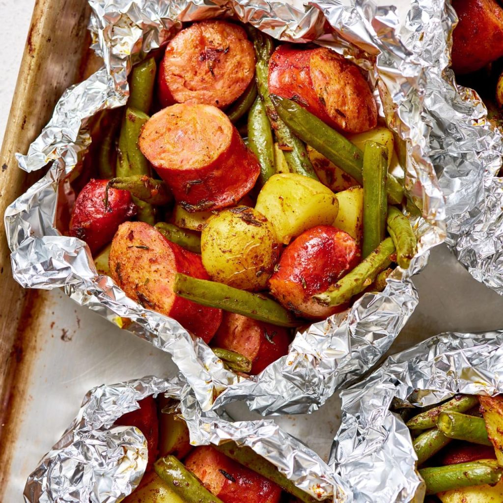 Sausage & Potato Foil Packets Recipe (No-Mess Dinner) | The Kitchn