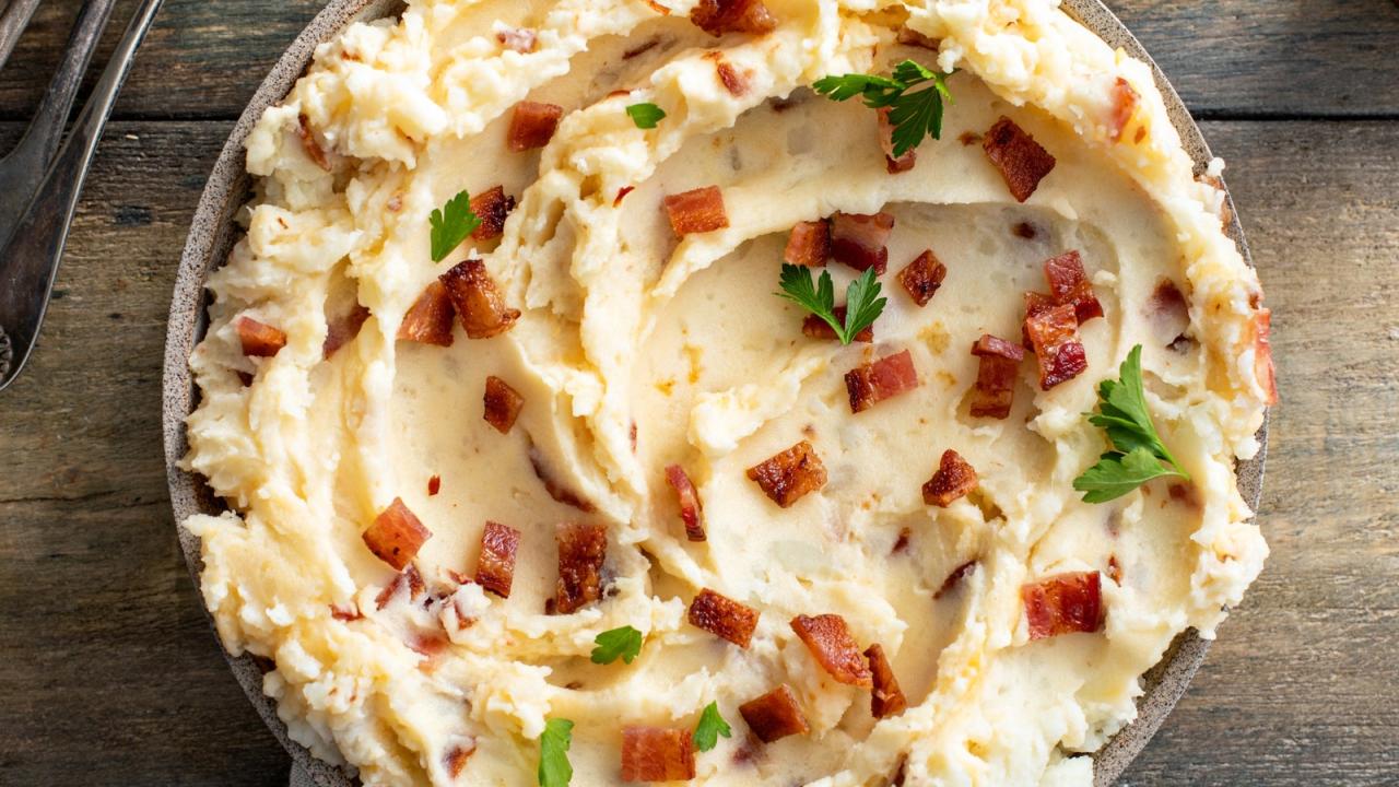 Give Mashed Potatoes A Spanish Twist With Paprika And Bacon Fat