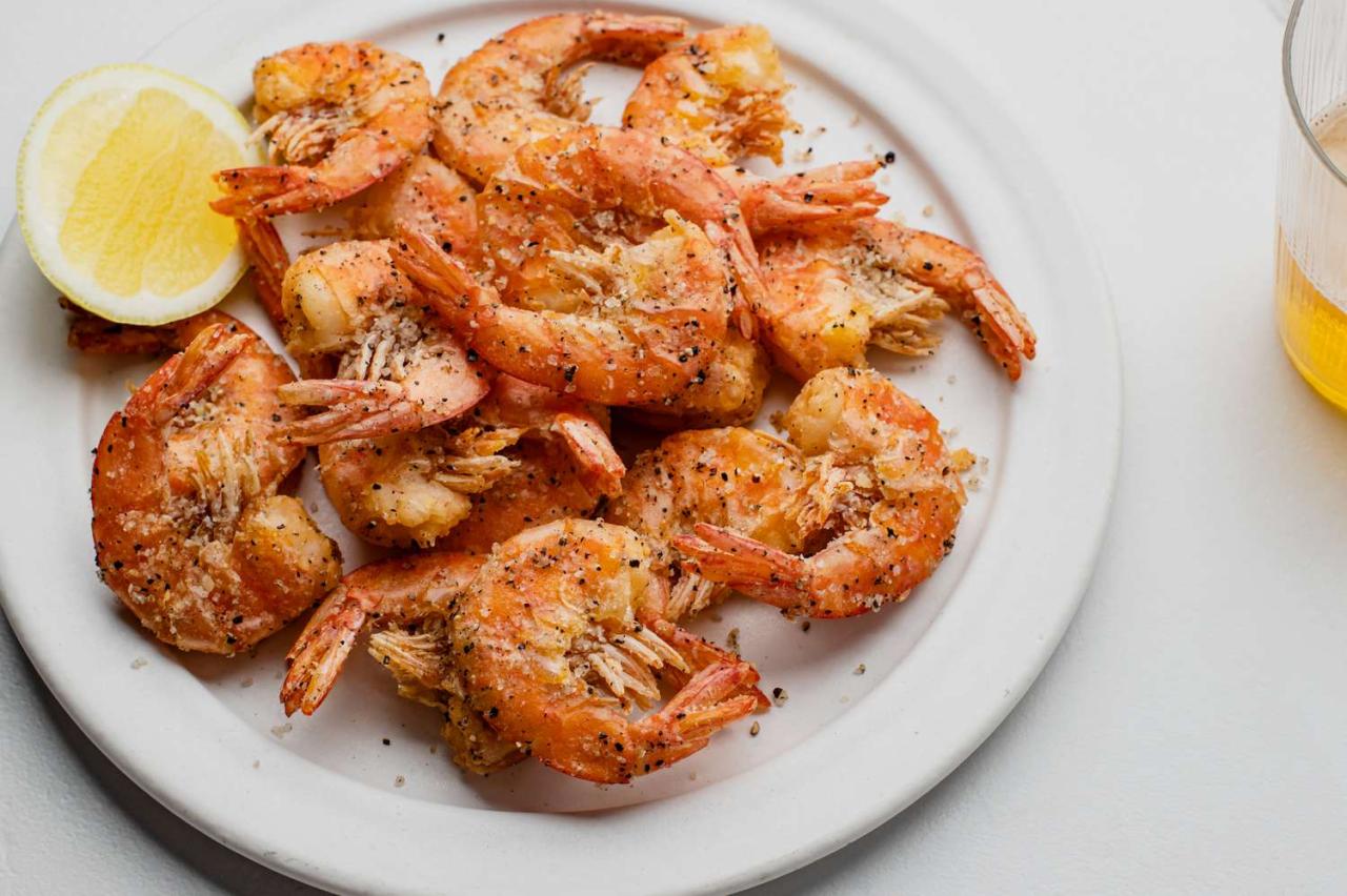 Deep-Fried Salt and Pepper Shrimp Recipe