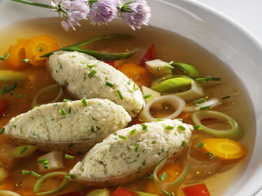 Semolina Dumpling Soup with Vegetables recipe | Eat Smarter USA