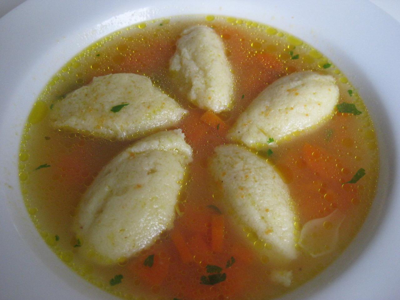 Semolina Soup Dumplings - SUSTAINABLEECHO
