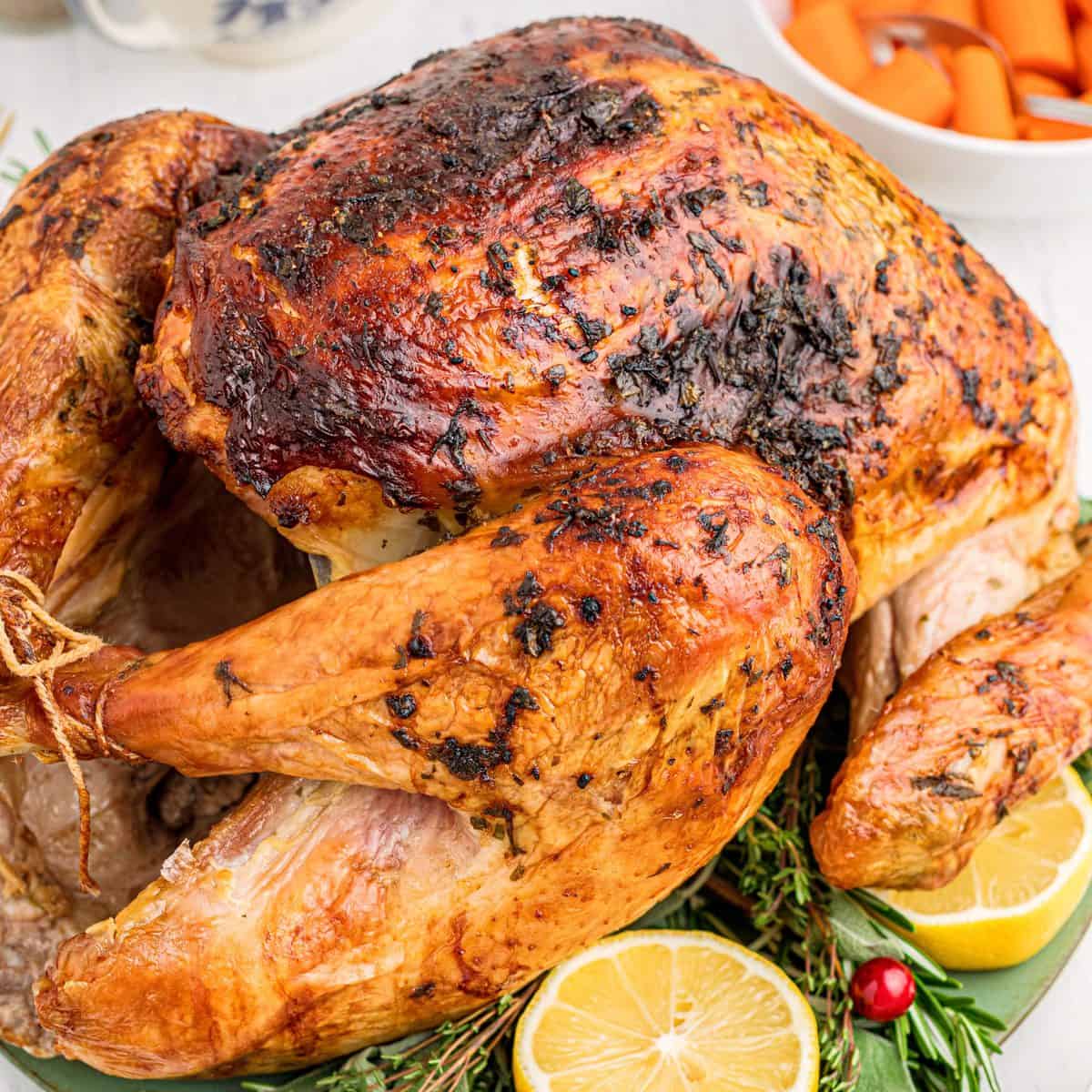 Easy Roast Turkey Recipe - The Country Cook