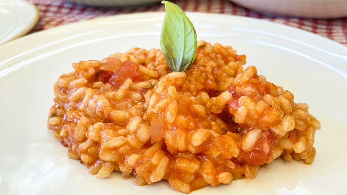 Tomato Risotto Recipe | Risotto al Pomodoro - Recipes from Italy