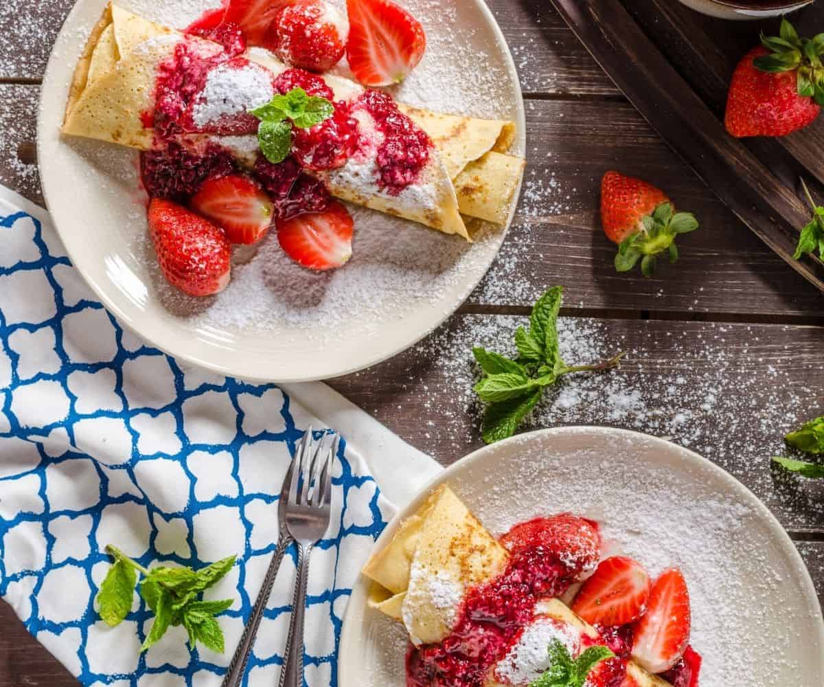 French Fruit Crepes - Career Girl Meets...